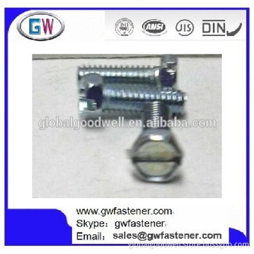 Indented Hex Slotted Head Machine Screws
